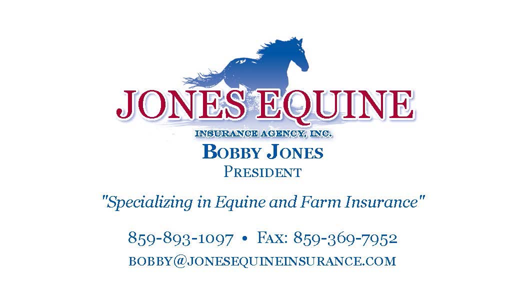 Jones Equine Insurance Agency Inc. - On-site Day of sale!